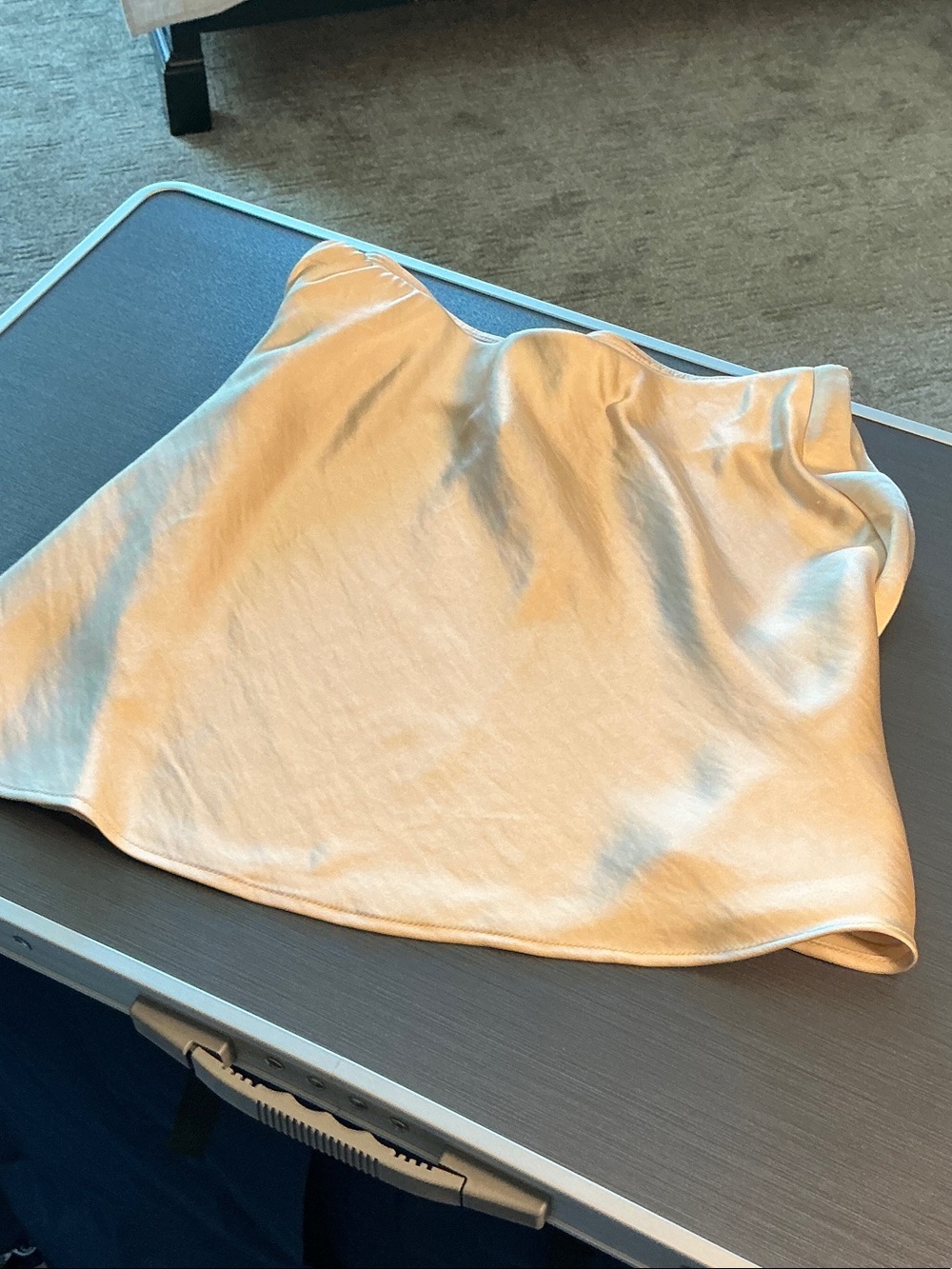 a new day Cream Mini Skirt - Simple A-Line